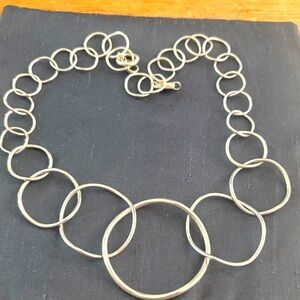 Ippolita Sterling Silver Circle Necklace